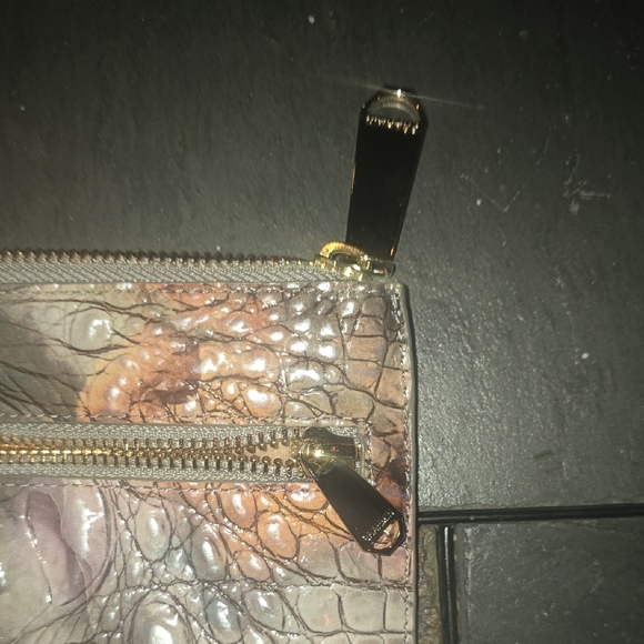 Brahmin Multicolor Crocodile Embossed Wristlet - Picture 7 of 7